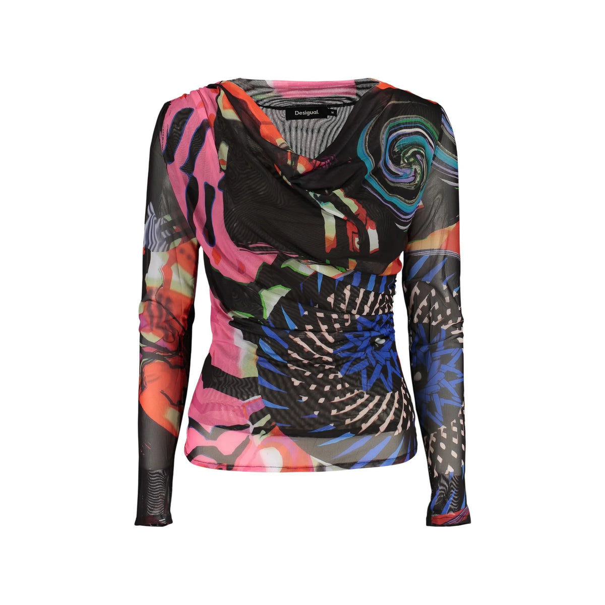 DESIGUAL MAGLIA DONNA NERO
