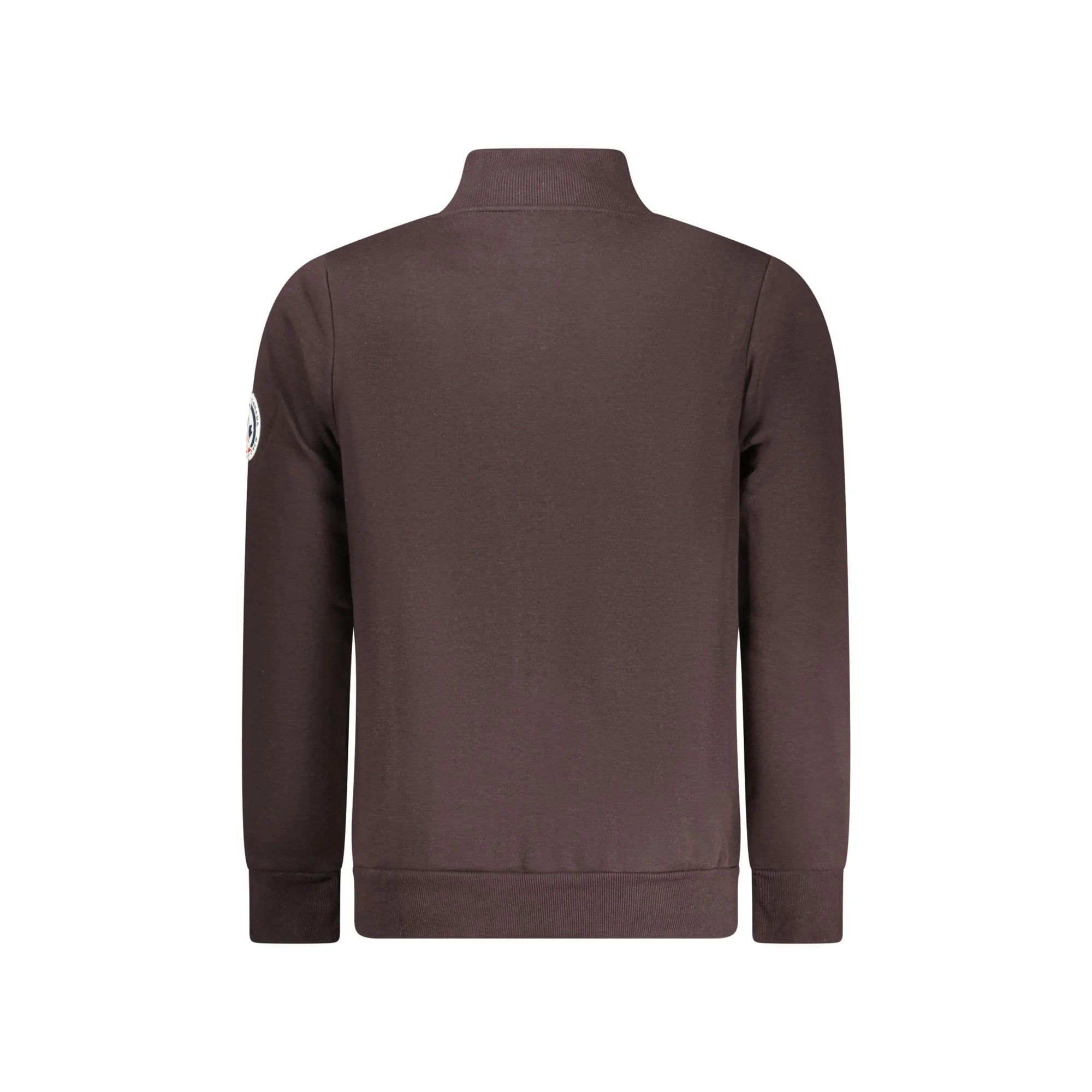 NORWAY 1963 FELPA CON ZIP UOMO MARRONE