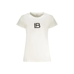 Laura Biagiotti Intimo camiseta Exterior Mujer Blanco Estampado