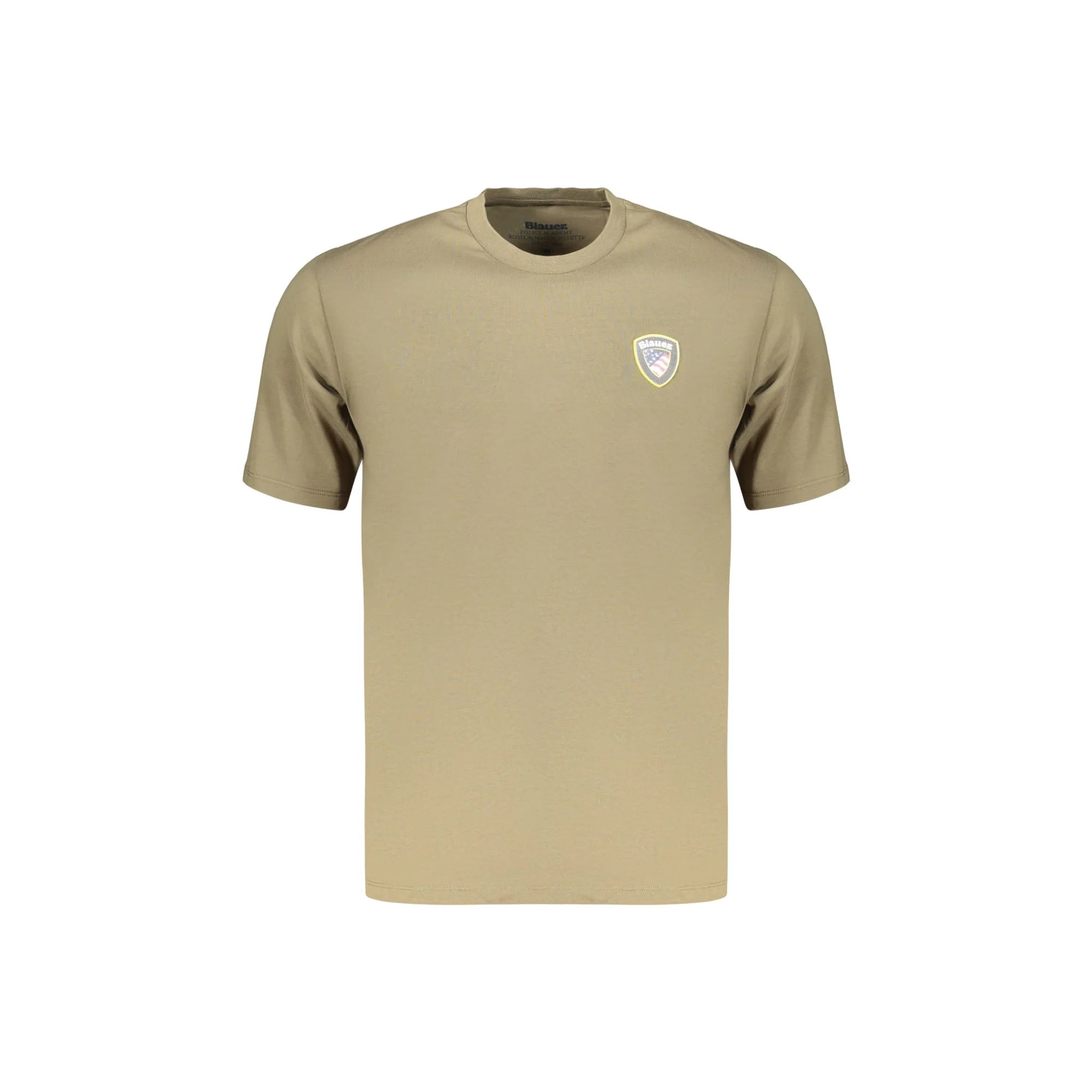 BLAUER APPAREL T-SHIRT MANICHE CORTE UOMO VERDE