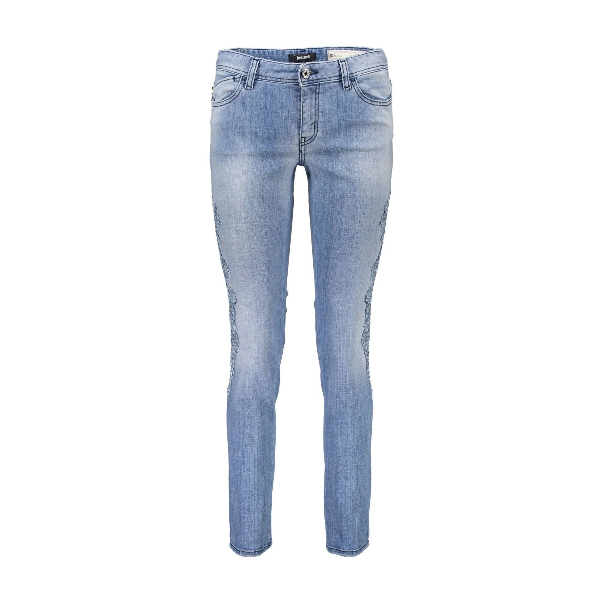 JUST CAVALLI JEANS DENIM DONNA AZZURRO