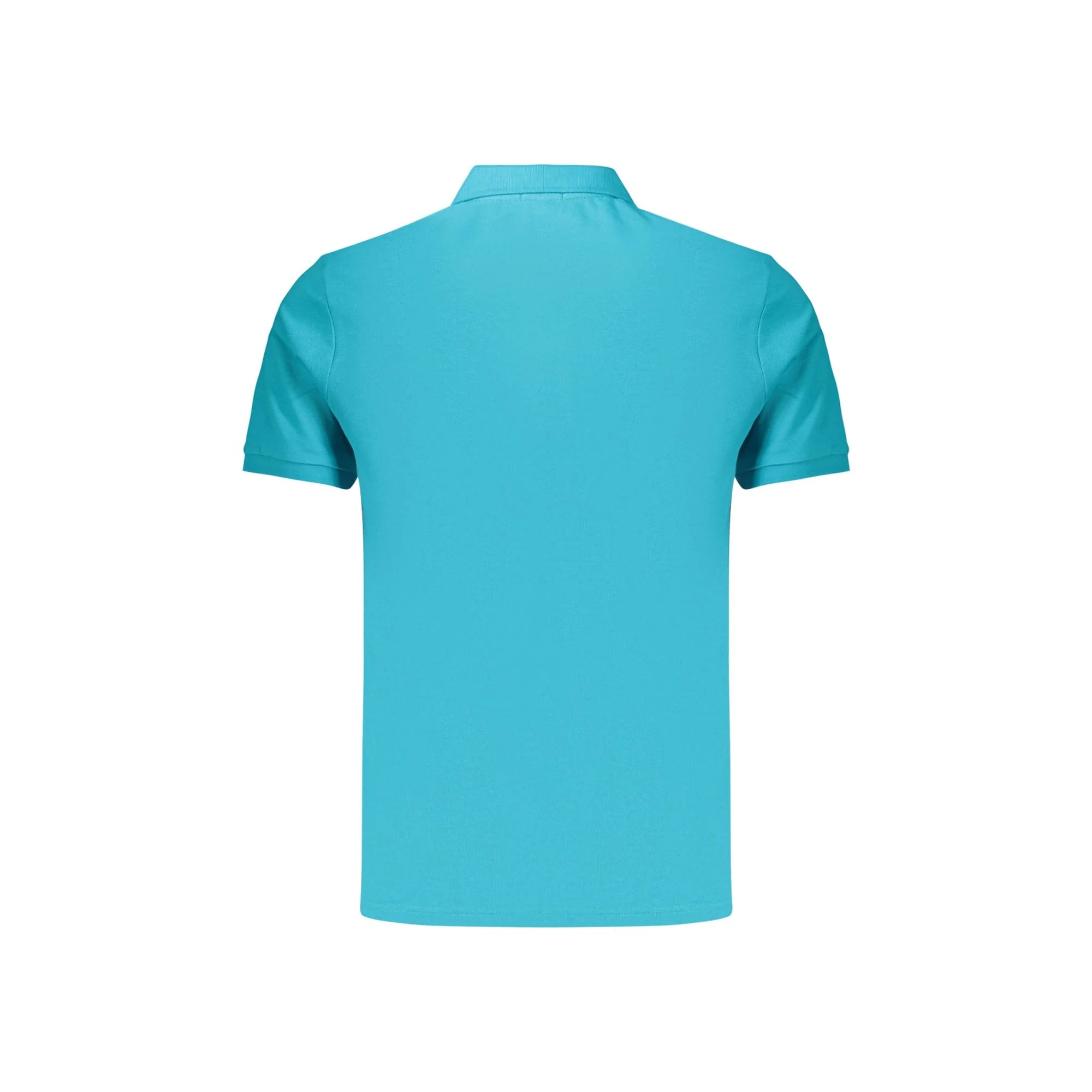 COVERI MOVING POLO MANICHE CORTE UOMO AZZURRO