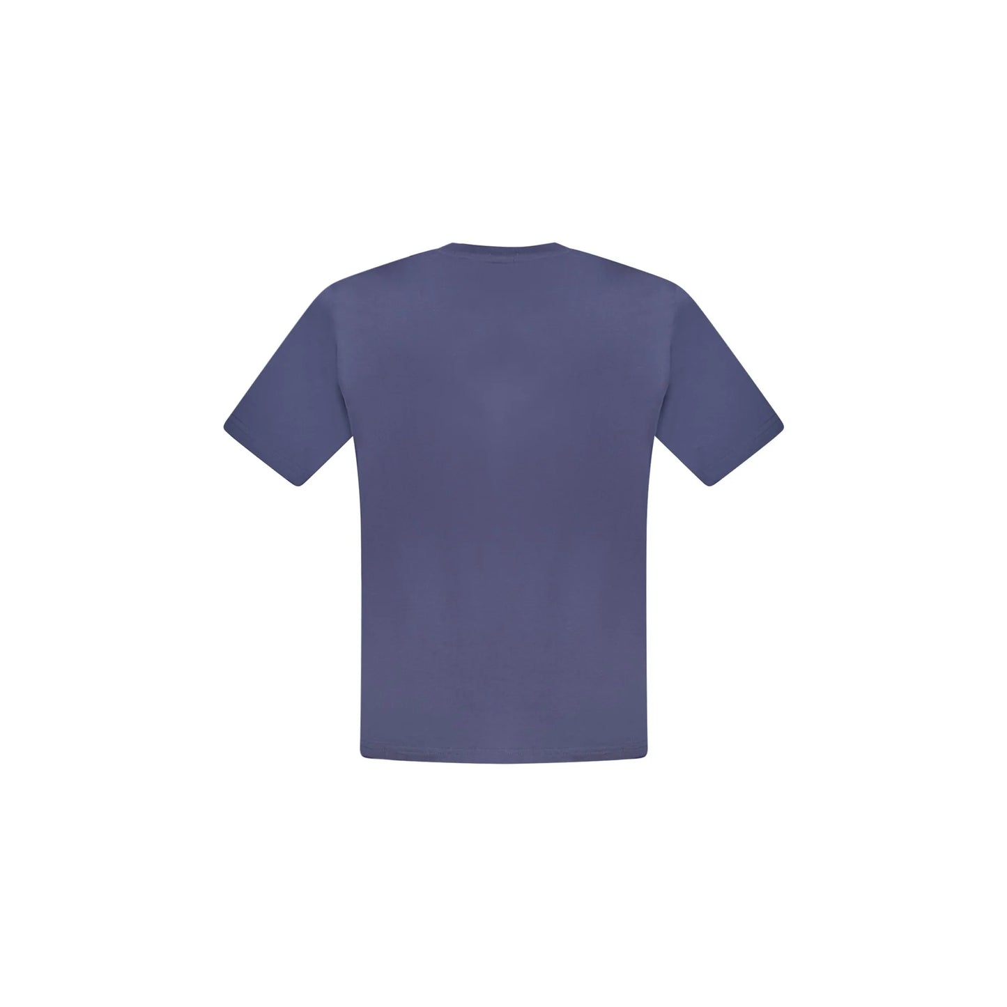 North Sails T-Shirt Uomo Blu Girocollo Cotone Logo - vista 2