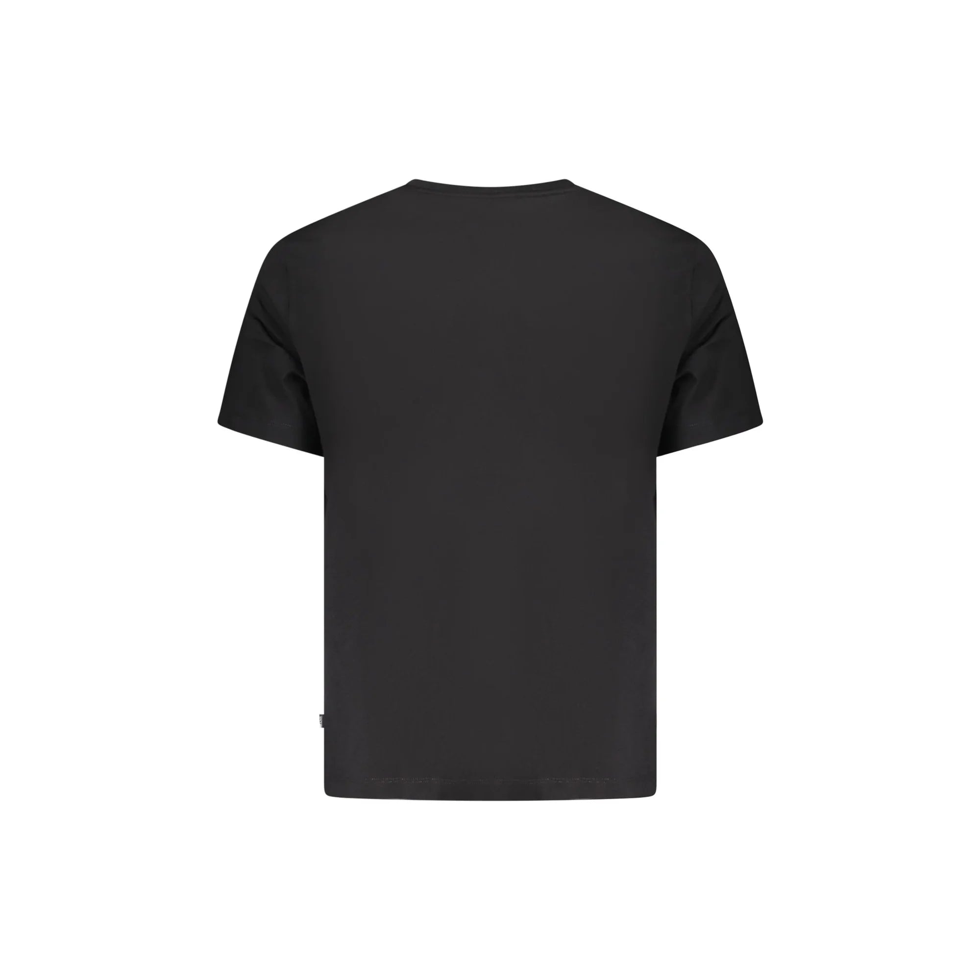 GUESS JEANS T-SHIRT MANICHE CORTE UOMO NERO
