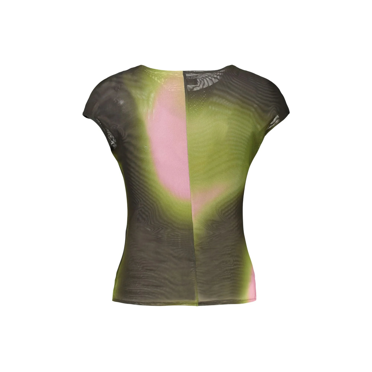 DESIGUAL T-SHIRT SENZA MANICHE DONNA VERDE