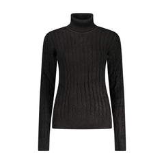 Norway 1963 Sweter Damski Czarny Z Logo