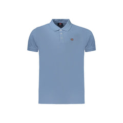 Norway 1963 Polo Krátký Rukáv Muži Modrá Logo