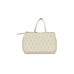 Valentino Bags Borsa a Spalla Donna Bianca Dettagli a Contrasto