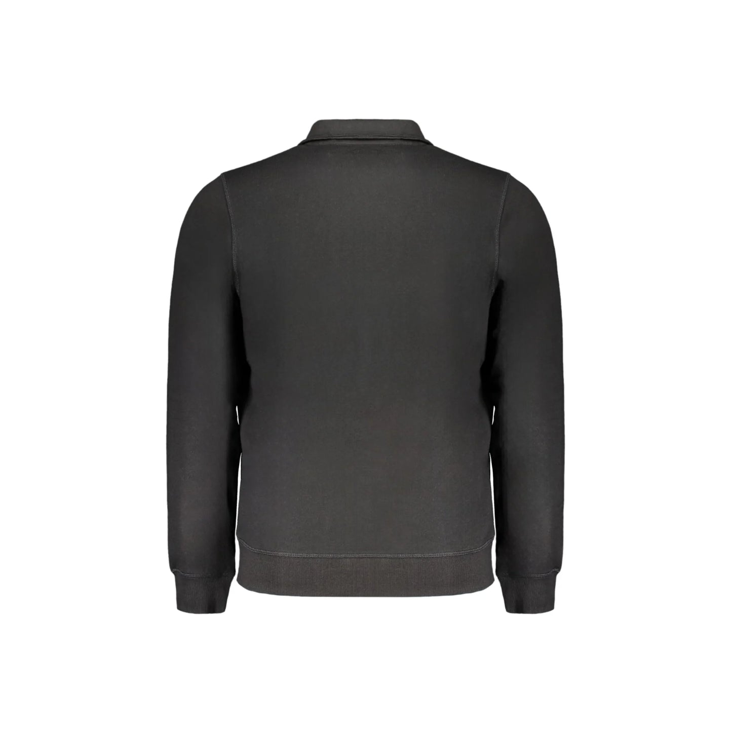 Gian Marco Venturi Felpa Maniche Lunghe Uomo Nera Zip Ricamo Felpe nero - vista 2