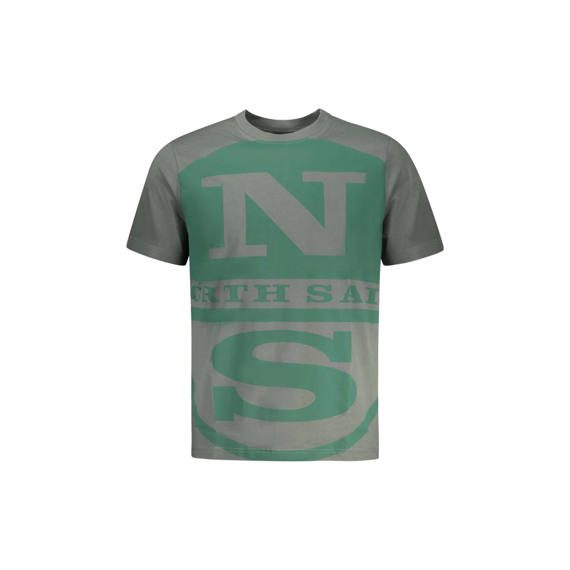 NORTH SAILS T-SHIRT MANICHE CORTE UOMO VERDE
