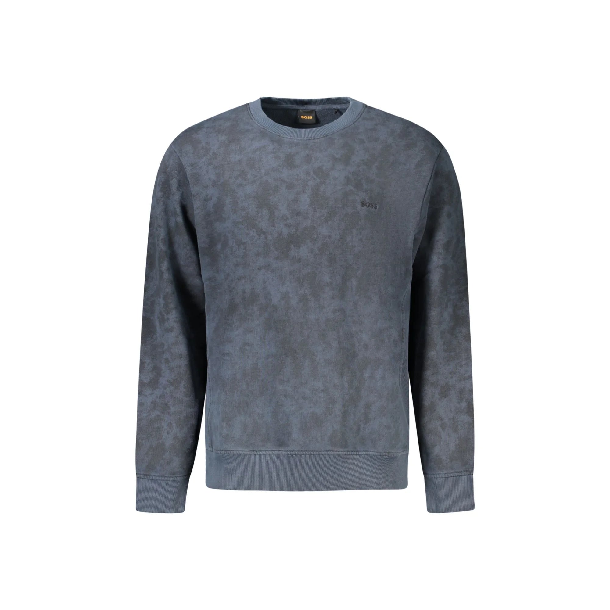 HUGO BOSS FELPA SENZA ZIP UOMO BLU