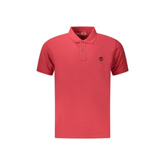 Timberland Πόλο Μανίκια Κοντά Ανδρικό Κόκκινο Ραμμένο