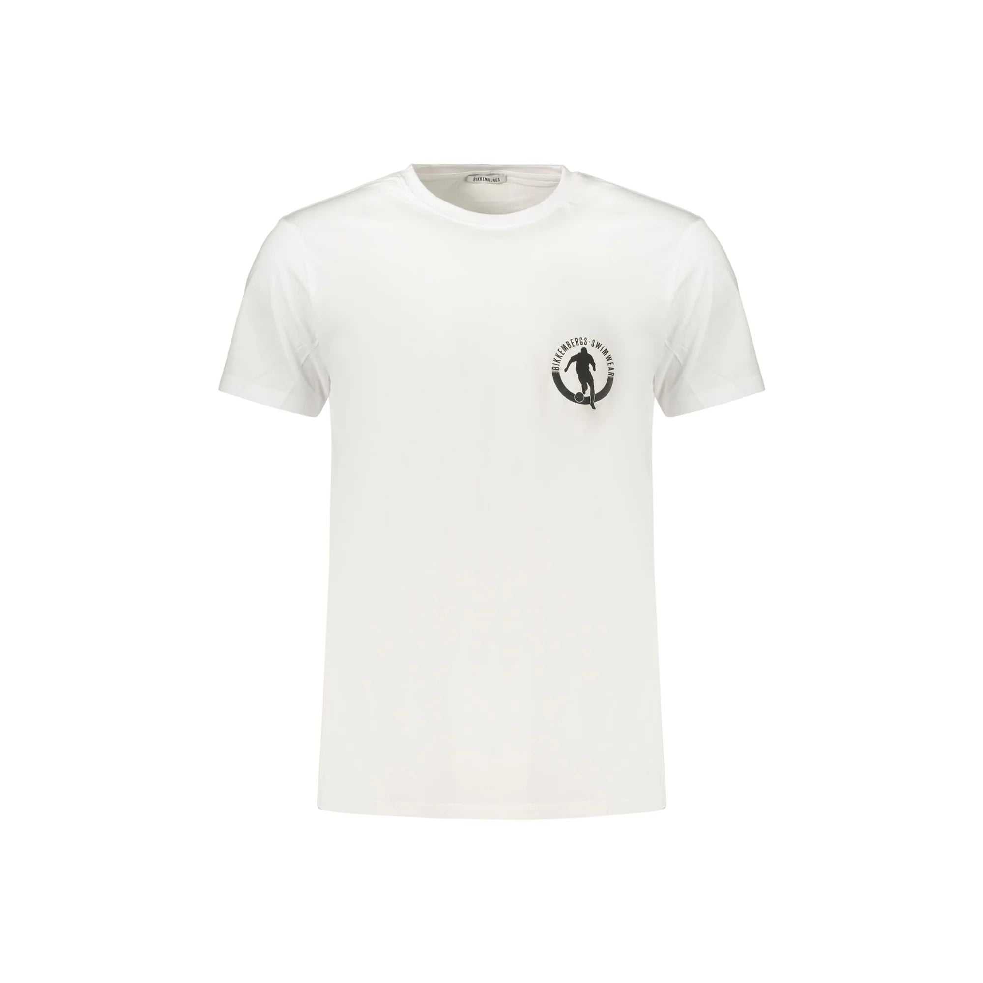 BIKKEMBERGS T-SHIRT MANICHE CORTE UOMO BIANCO