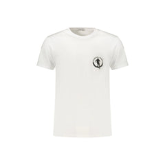 Bikkembergs T-Shirt Manga Curta Homem Branca Estampa Logo