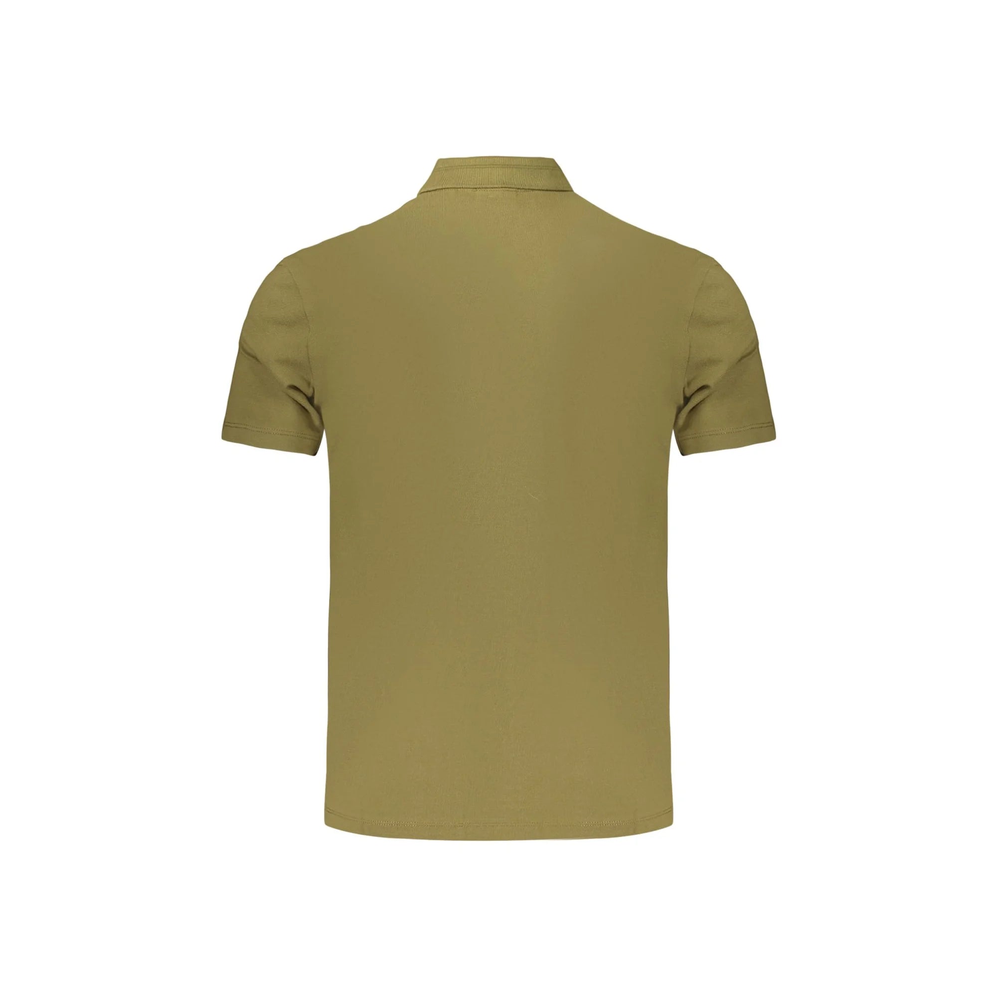 NAPAPIJRI POLO MANICHE CORTE UOMO VERDE