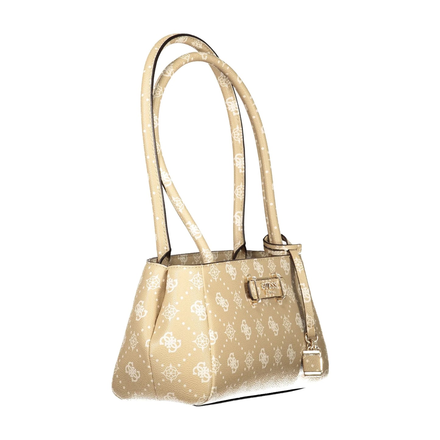 Guess Jeans Borsa a Spalla Donna beige Stampa Logo Borse - vista 3