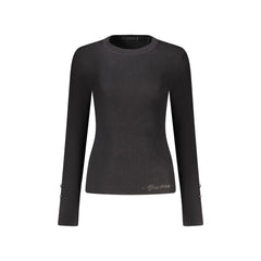Guess Jeans Maglia Donna Nera Strass