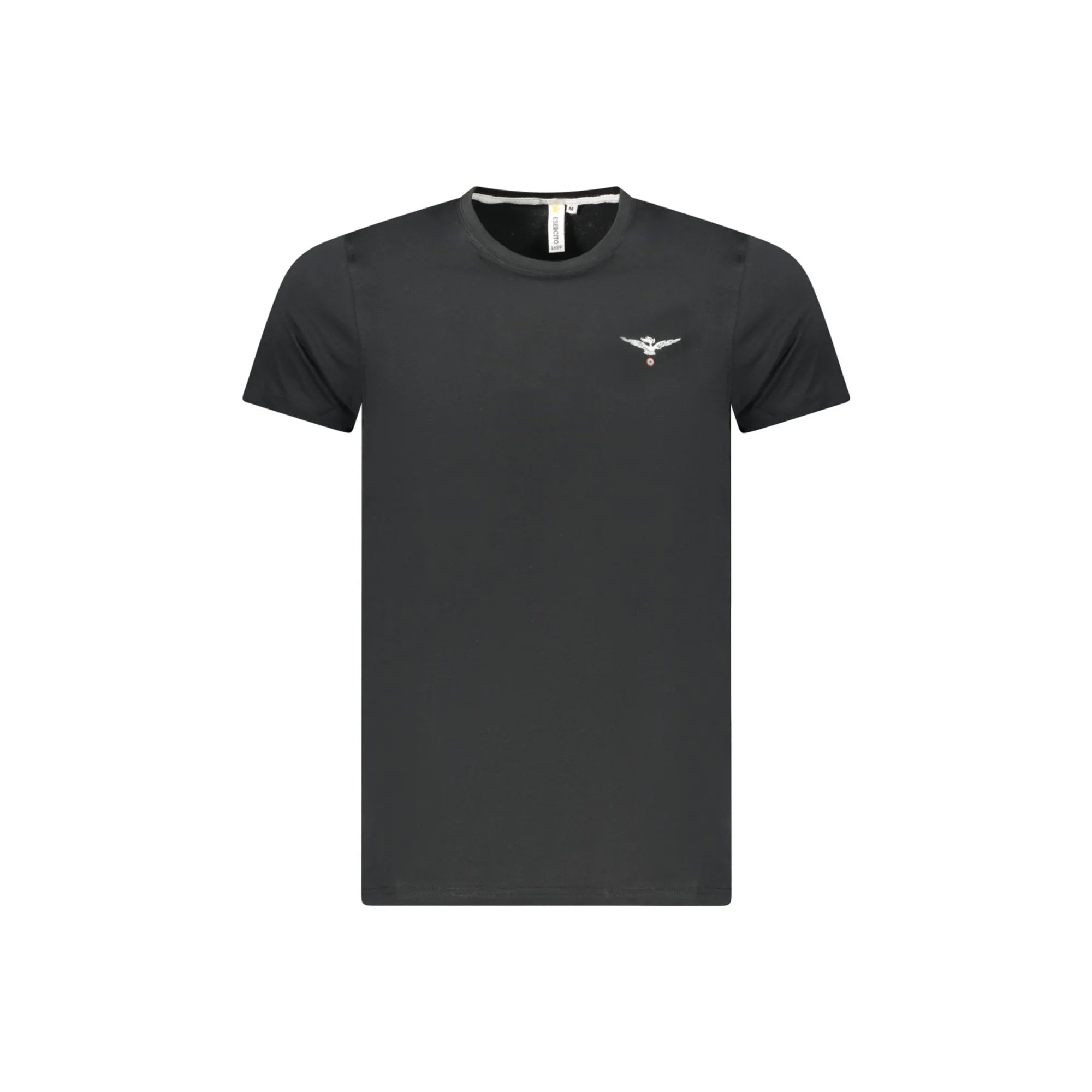 ACCADEMIA MILITARE T-SHIRT MANICHE CORTE UOMO NERO