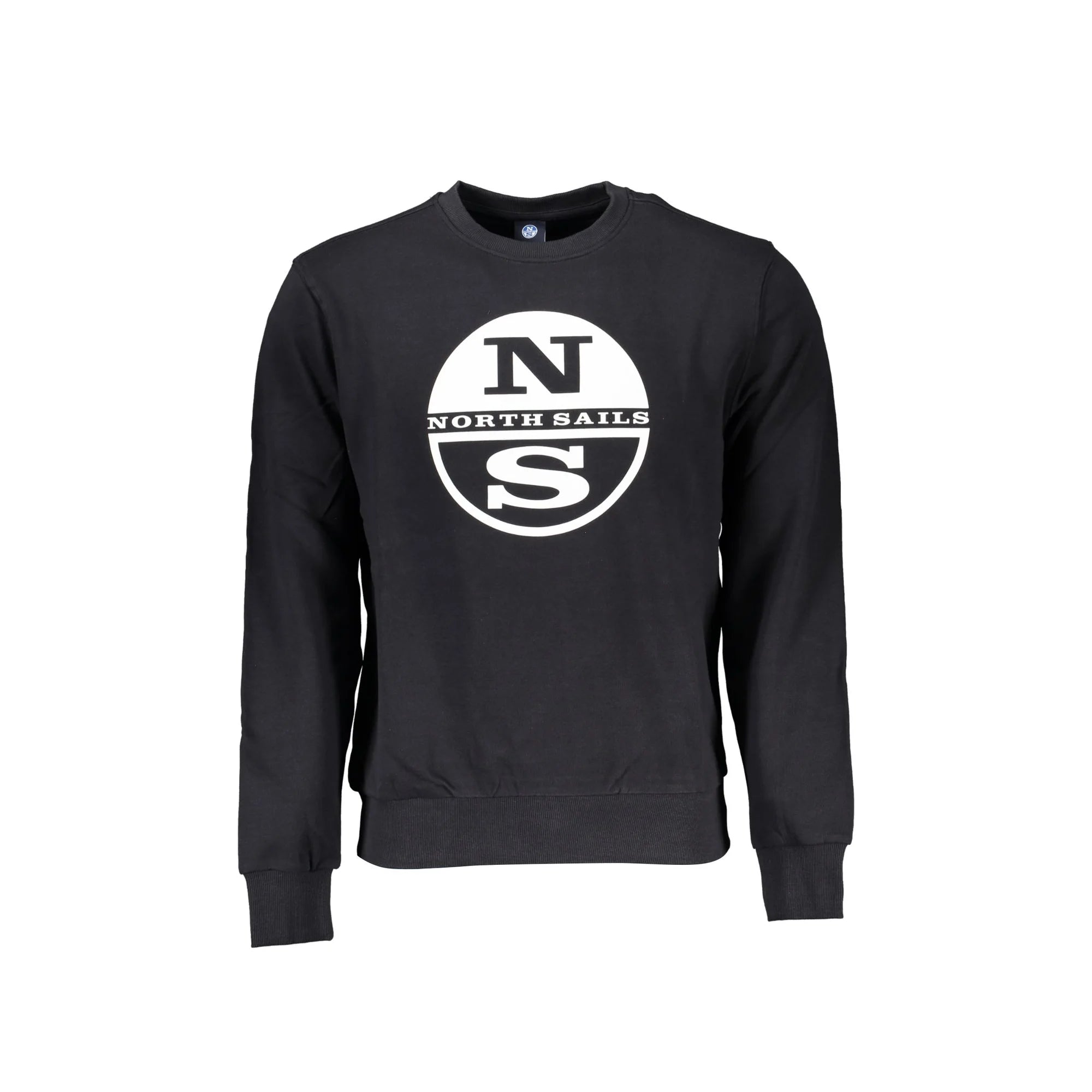 NORTH SAILS FELPA SENZA ZIP UOMO NERO