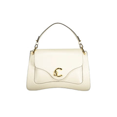 Coccinelle Borsa a Tracolla Pelle Donna Bianca Logo