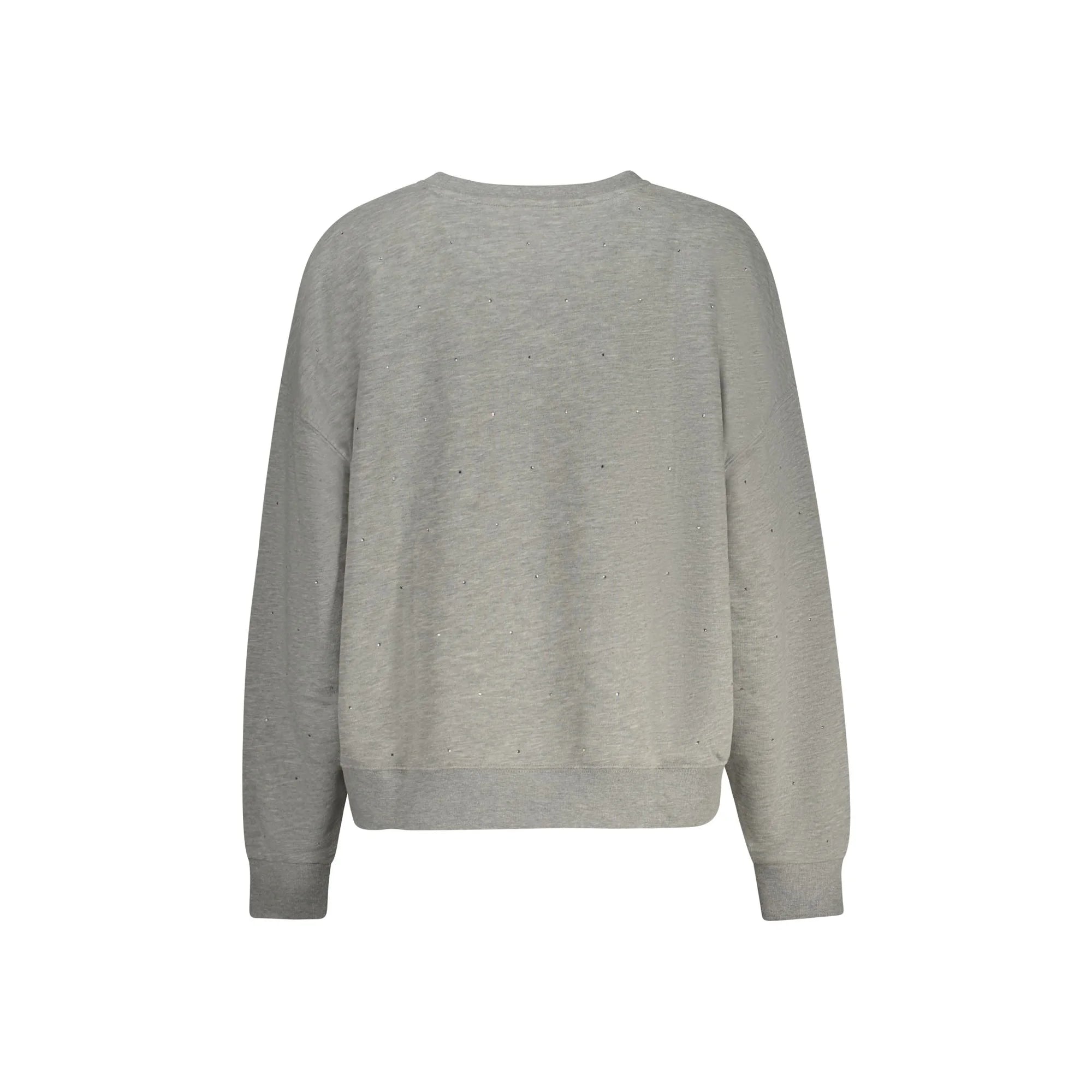 GUESS JEANS FELPA SENZA ZIP DONNA GRIGIO