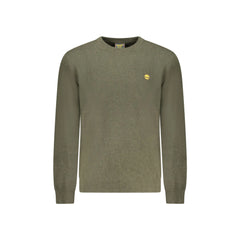 Timberland Maglione Uomo Verde Ricamo Logo
