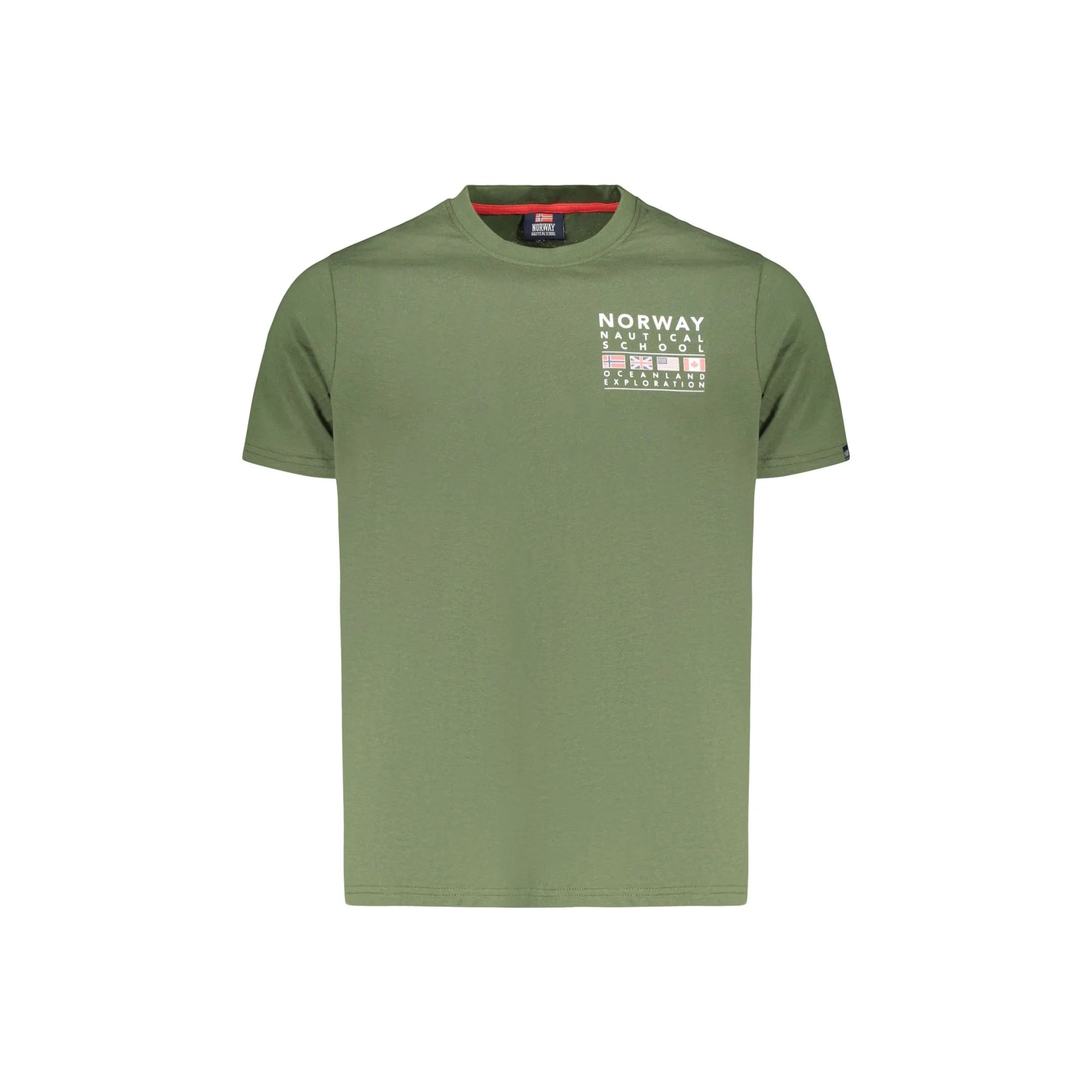 NORWAY 1963 T-SHIRT MANICHE CORTE UOMO VERDE