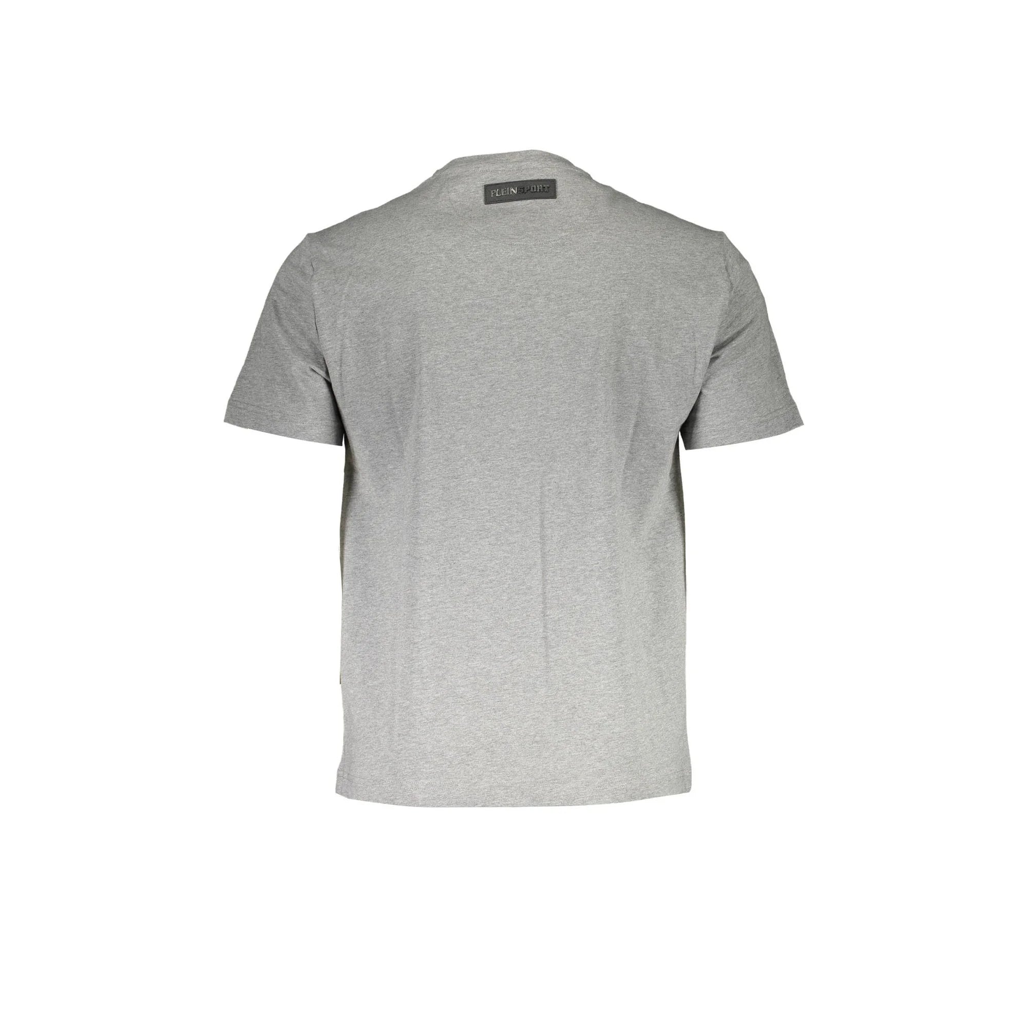 PLEIN SPORT T-SHIRT MANICHE CORTE UOMO GRIGIO