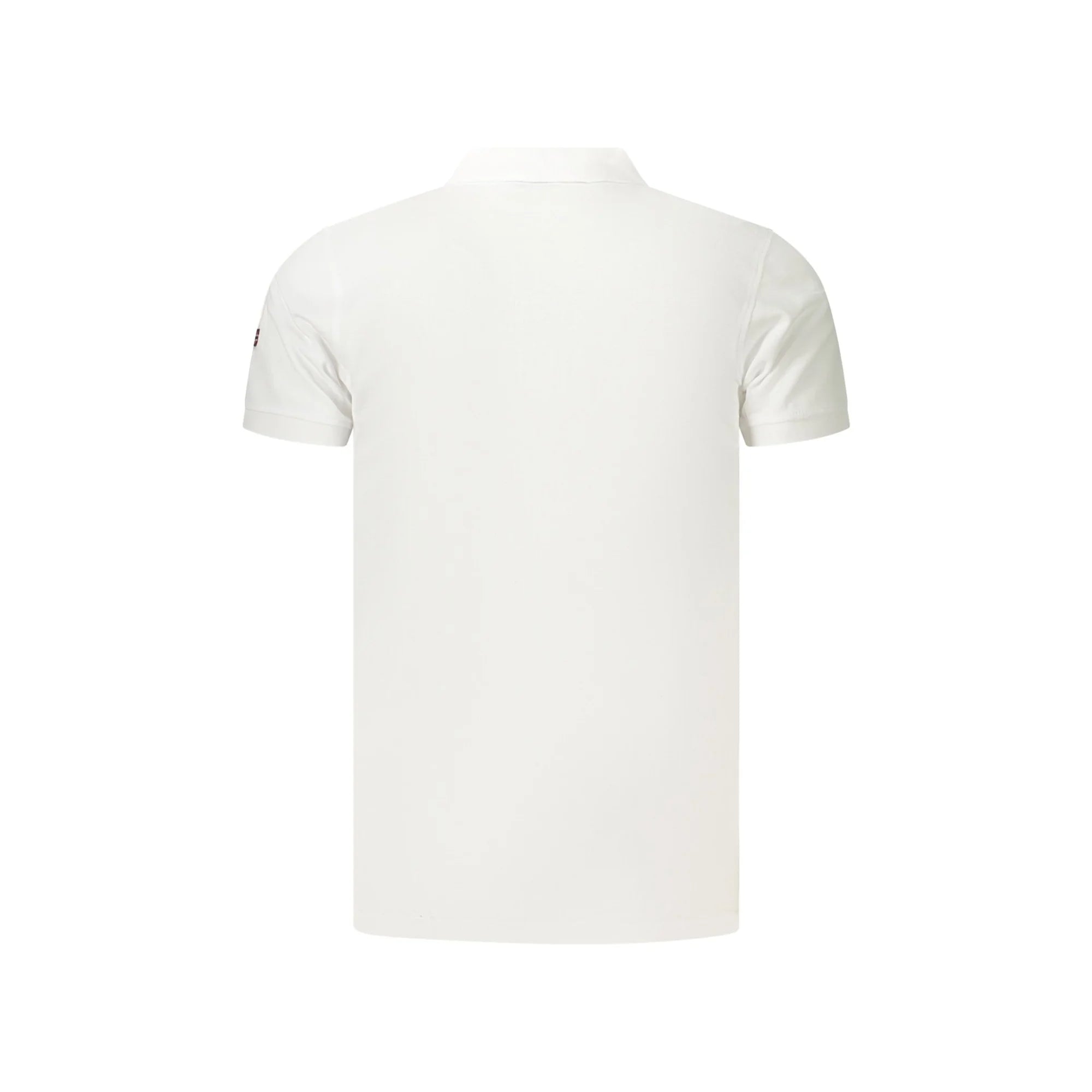 NORWAY 1963 POLO MANICHE CORTE UOMO BIANCO