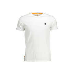 Timberland T-Shirt Μανίκια Κοντά Ανδρική Λευκή Λογότυπο