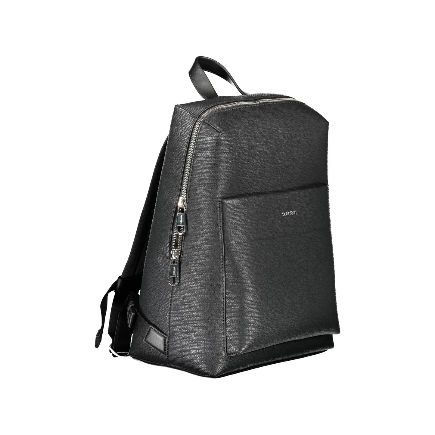 Calvin Klein Zaino Uomo Nero Dettagli a Contrasto Logo Zaini - vista 3