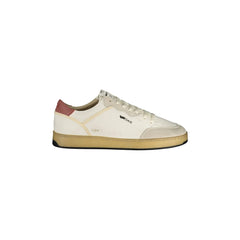 Gas Sneakers Uomo Bianche Stampa Logo