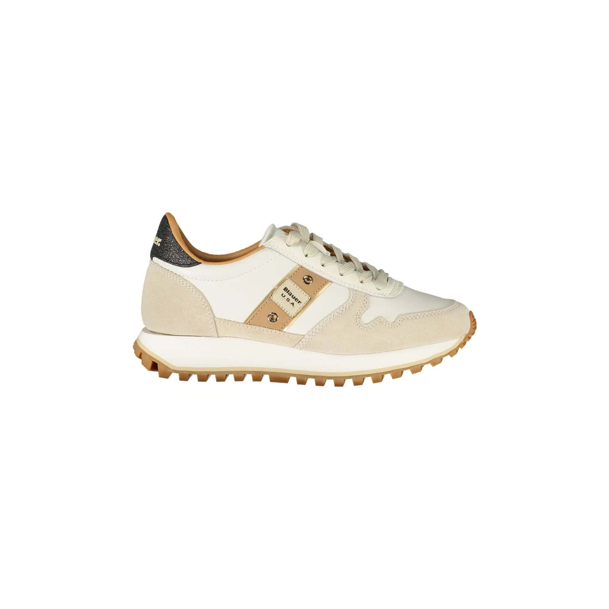 Blauer Sneakers donna Bianco