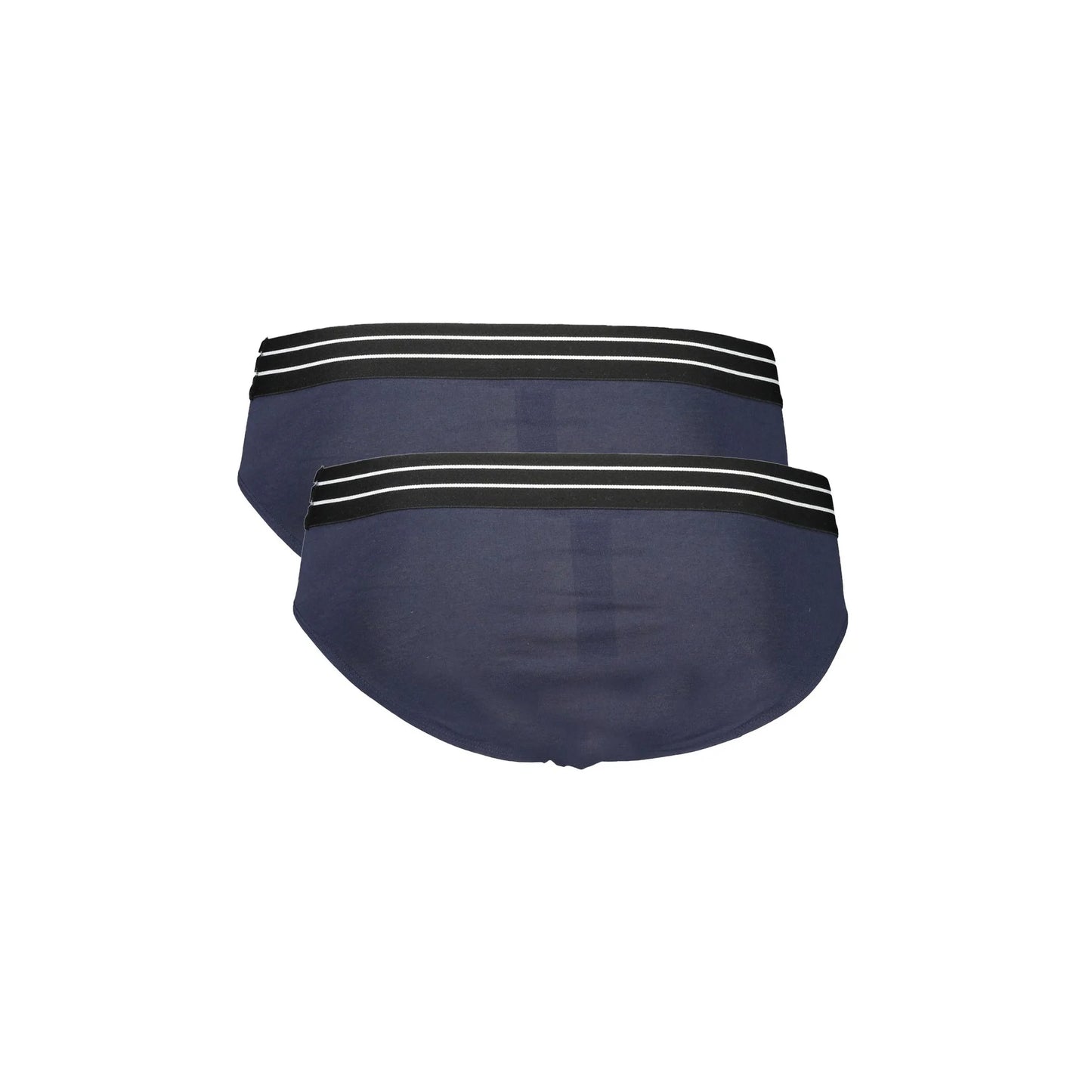 Cavalli Class Slip Uomo Blu Bi-Pack con Elastico Logo Intimo - vista 2