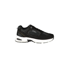 Lee Cooper Zapatillas Hombre Negras con Estampado y Logo