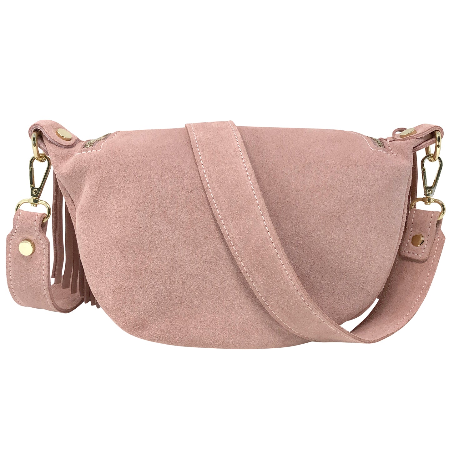 Marsupio Donna con Tracolla / Cintura, In Vera Pelle, Made In Italy, Modello Zelda Parubi - vista 20
