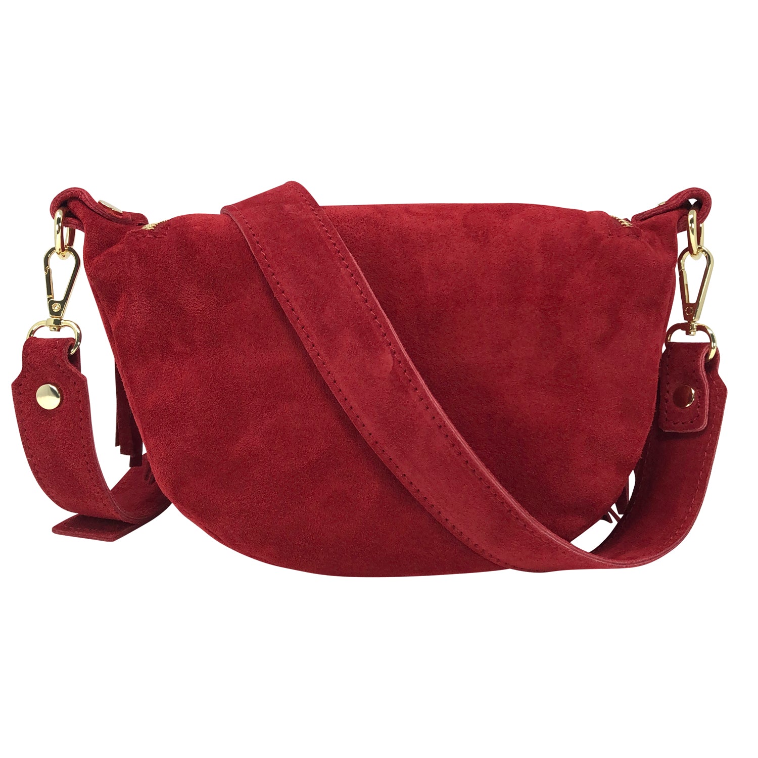 Marsupio Donna con Tracolla / Cintura, In Vera Pelle, Made In Italy, Modello Zelda Parubi - vista 15