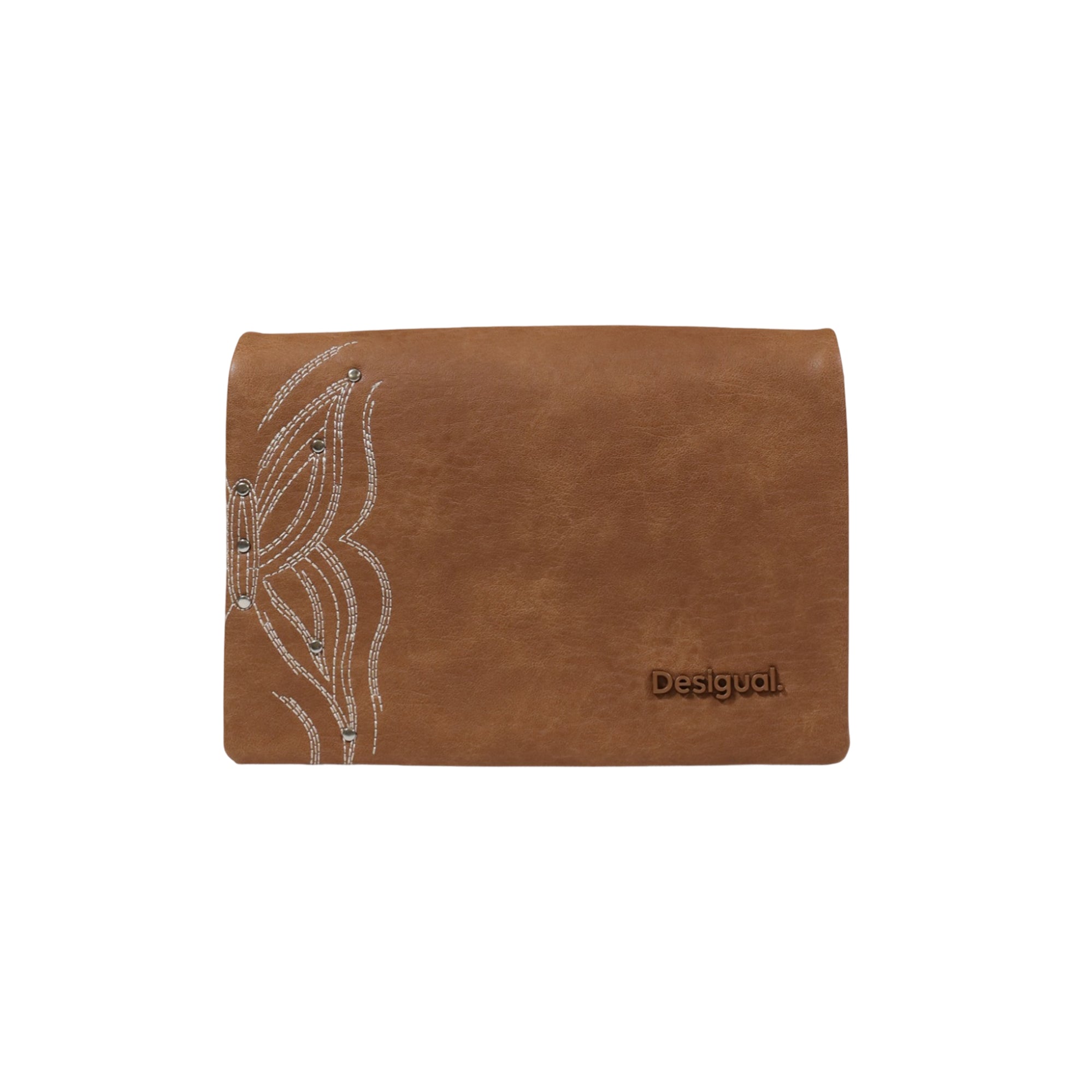 Borsa Donna a Tracolla Desigual Goodall Dortmund Flap Marrone