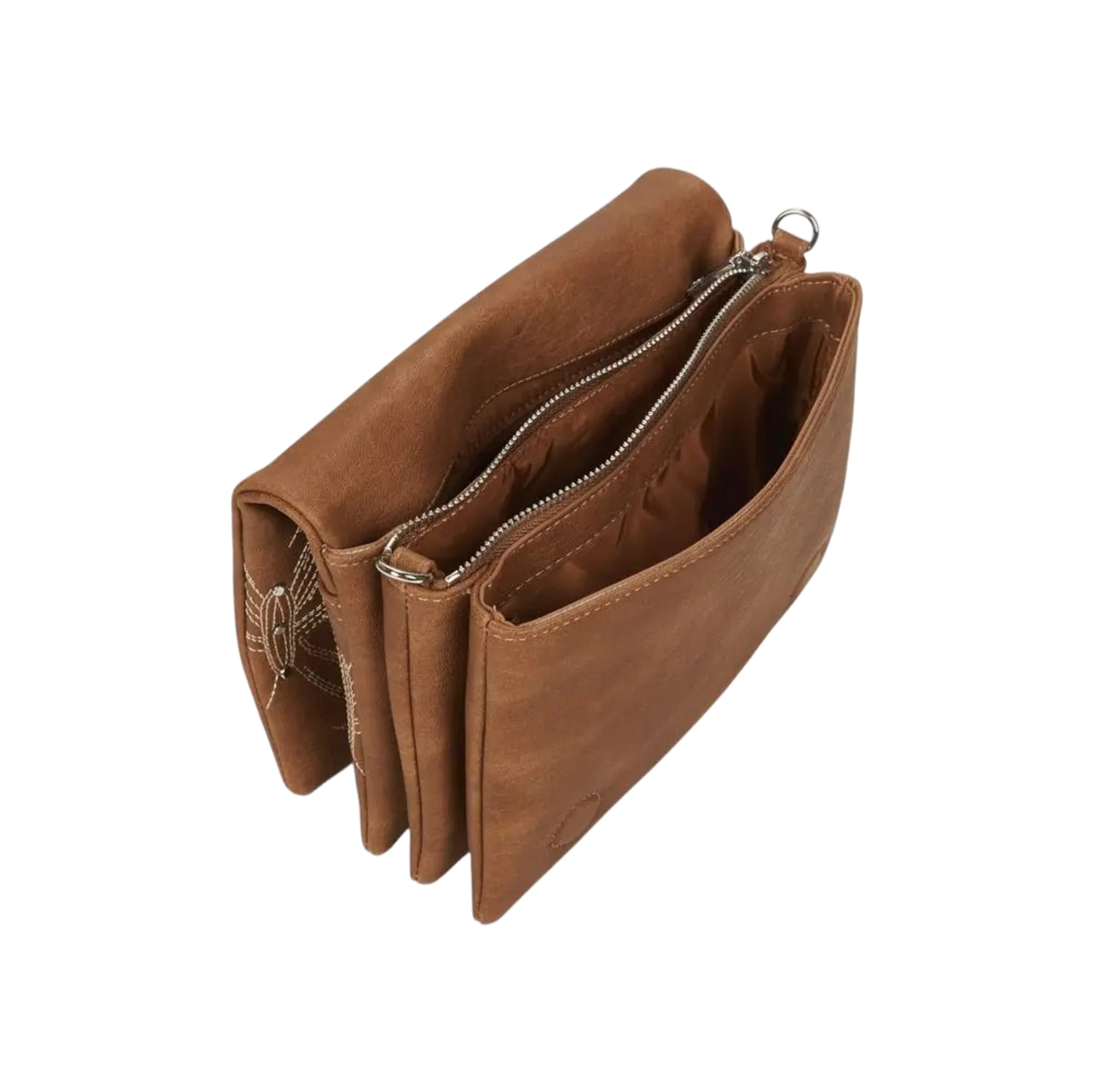 Borsa Donna a Tracolla Desigual Goodall Dortmund Flap Marrone