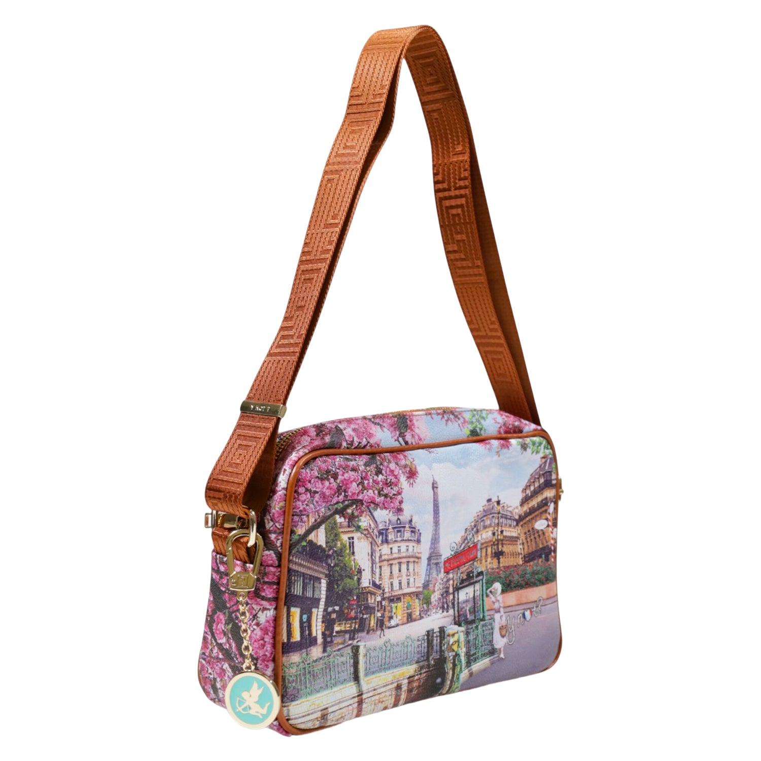 Borsa Donna a Tracolla Shopping Media Ynot? YES440S5 Stampa Città