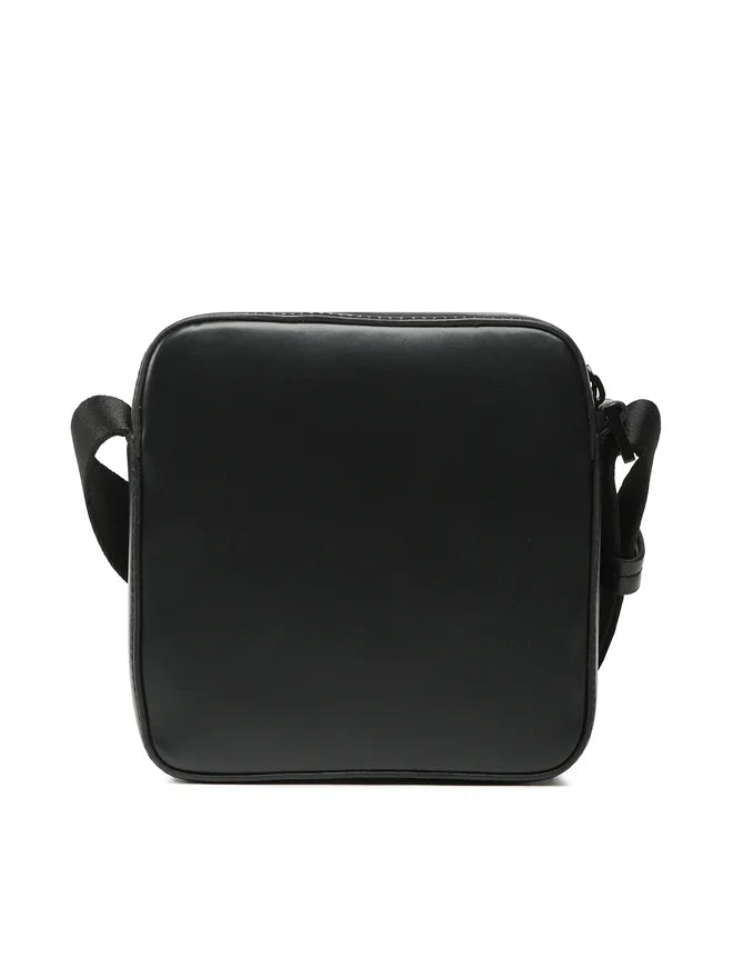 CALVIN KLEIN Borsello Uomo Nero con Tracolla Regolabile e Logo - vista 5