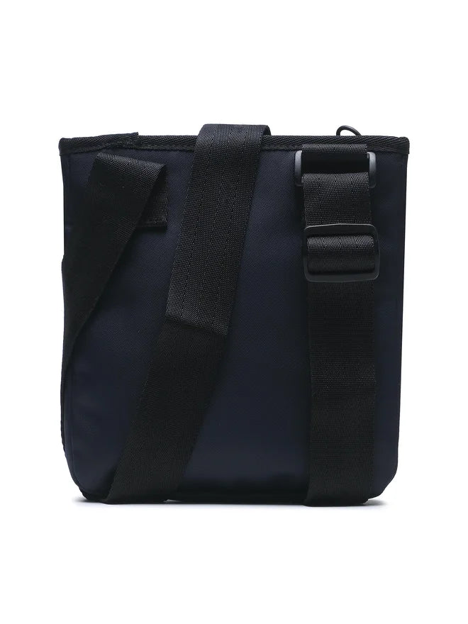 TOMMY HILFIGER Borsello Uomo Blu con Tracolla Regolabile e Logo