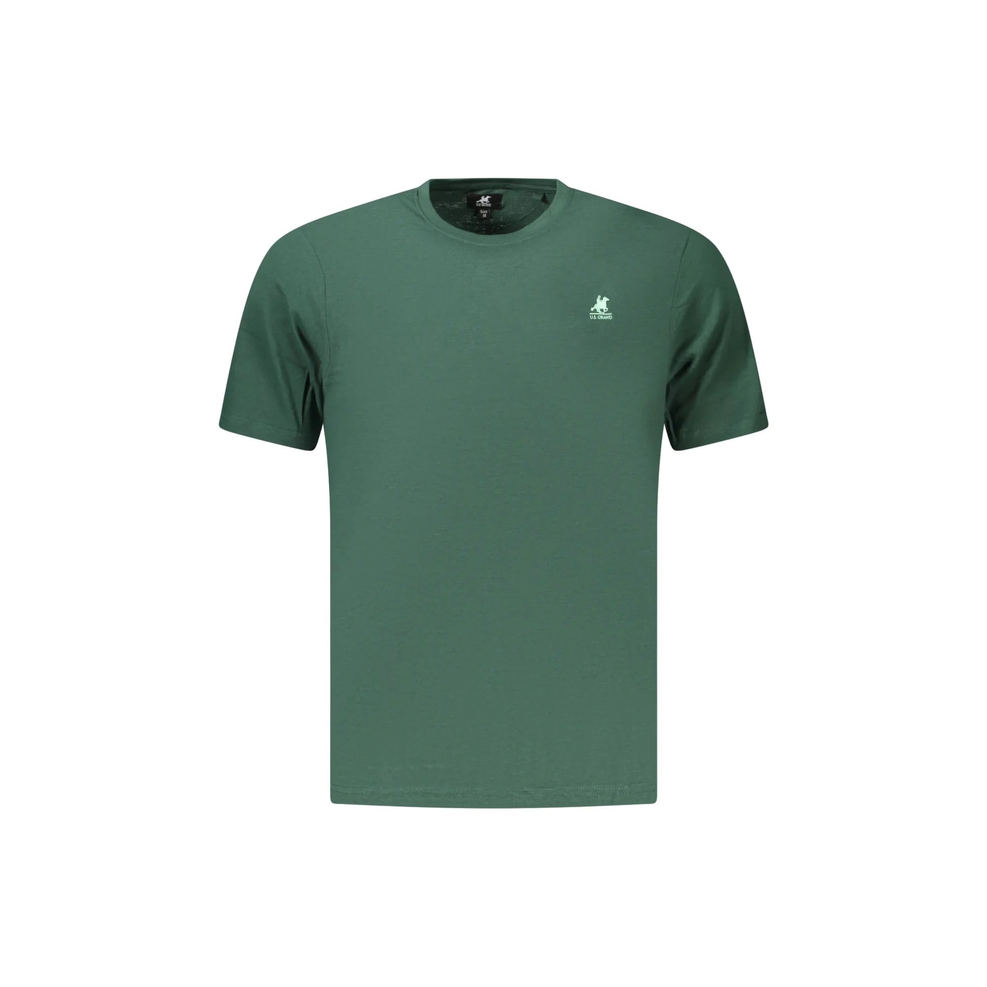 U.S. GRAND T-SHIRT MANICHE CORTE UOMO VERDE