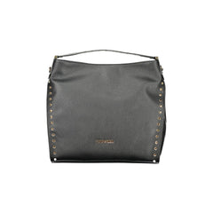 Cafenoir Borsa a Spalla Donna Nera Chiusura con Zip