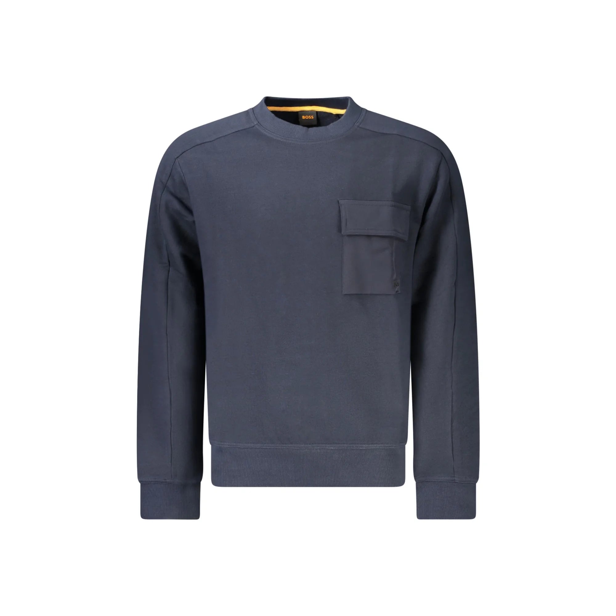 HUGO BOSS FELPA SENZA ZIP UOMO BLU