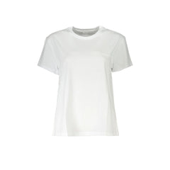 Patrizia Pepe camiseta Manga Corta Mujer Blanca Estampado Logo