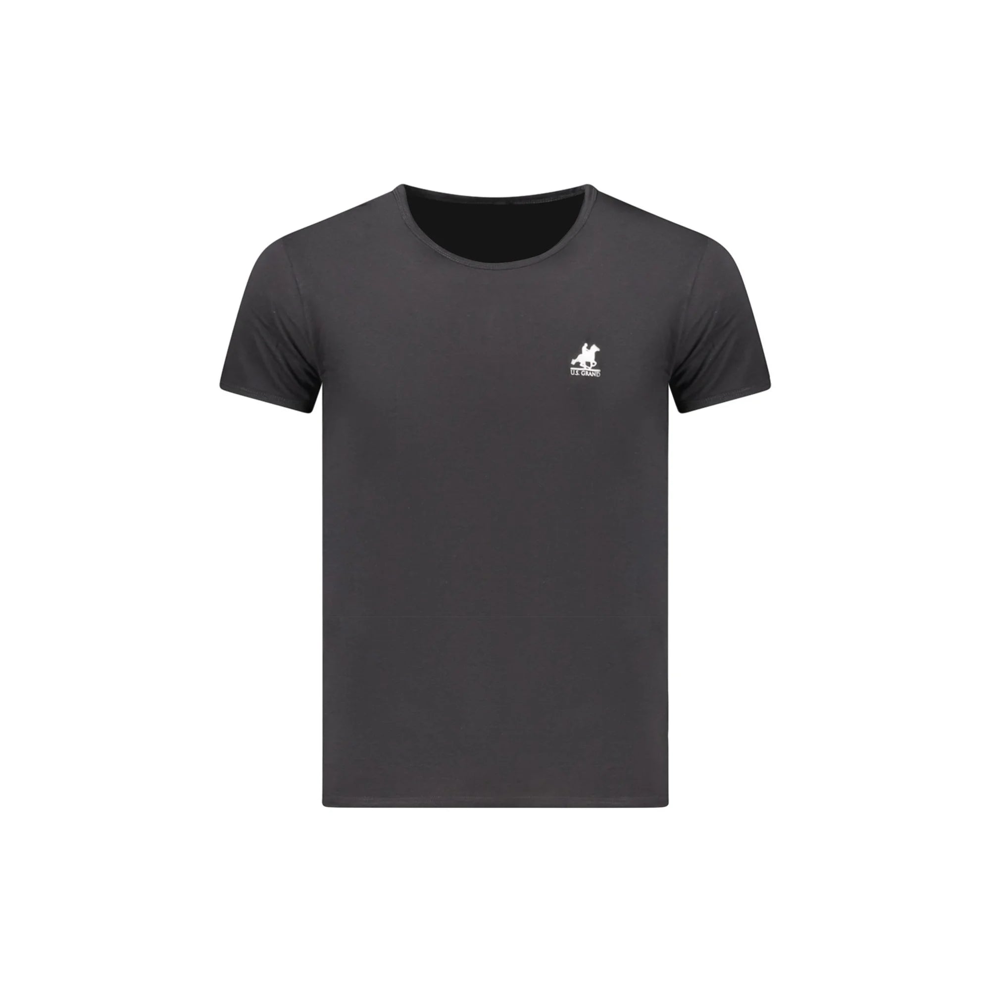 U.S. GRAND POLO T-SHIRT MANICHE CORTE UOMO NERO