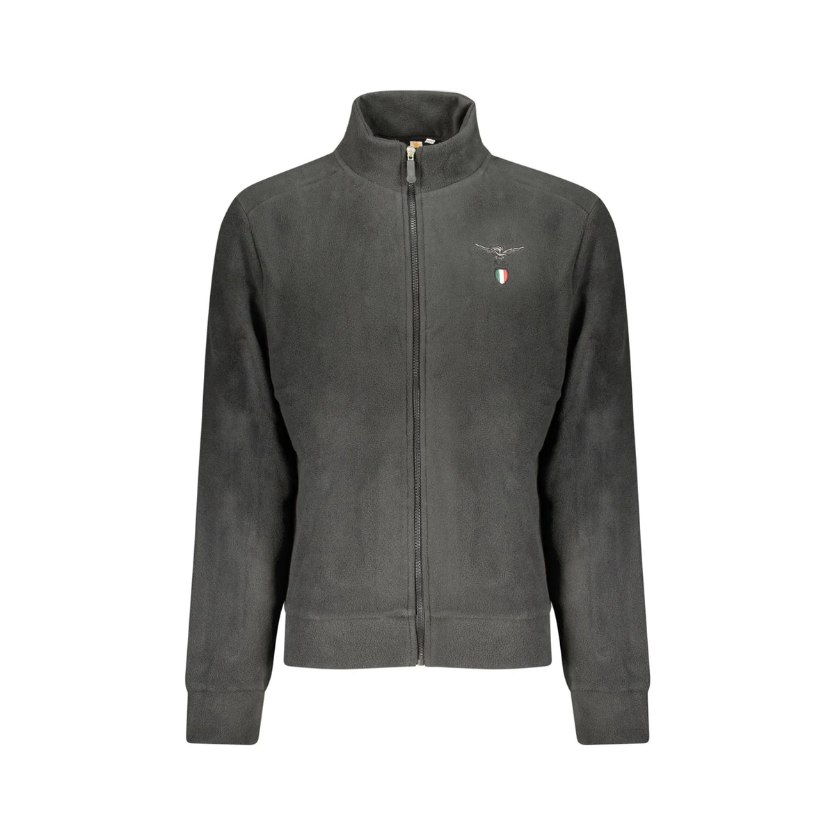 ACCADEMIA MILITARE FELPA CON ZIP UOMO NERO