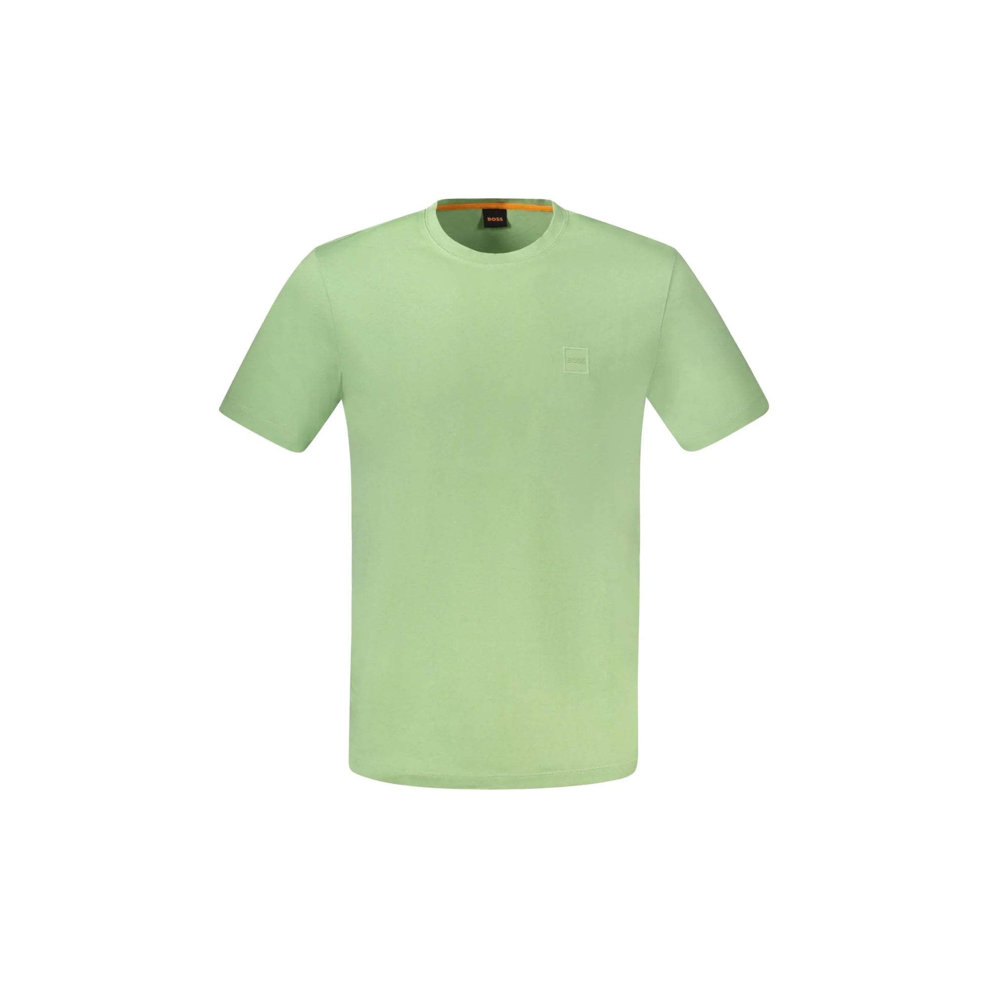 HUGO BOSS T-SHIRT MANICHE CORTE UOMO VERDE