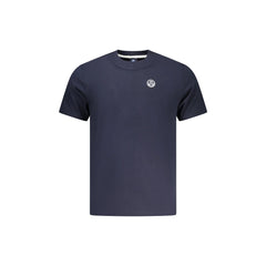 North Sails T-Shirt Maniche Corte Uomo Blu Logo